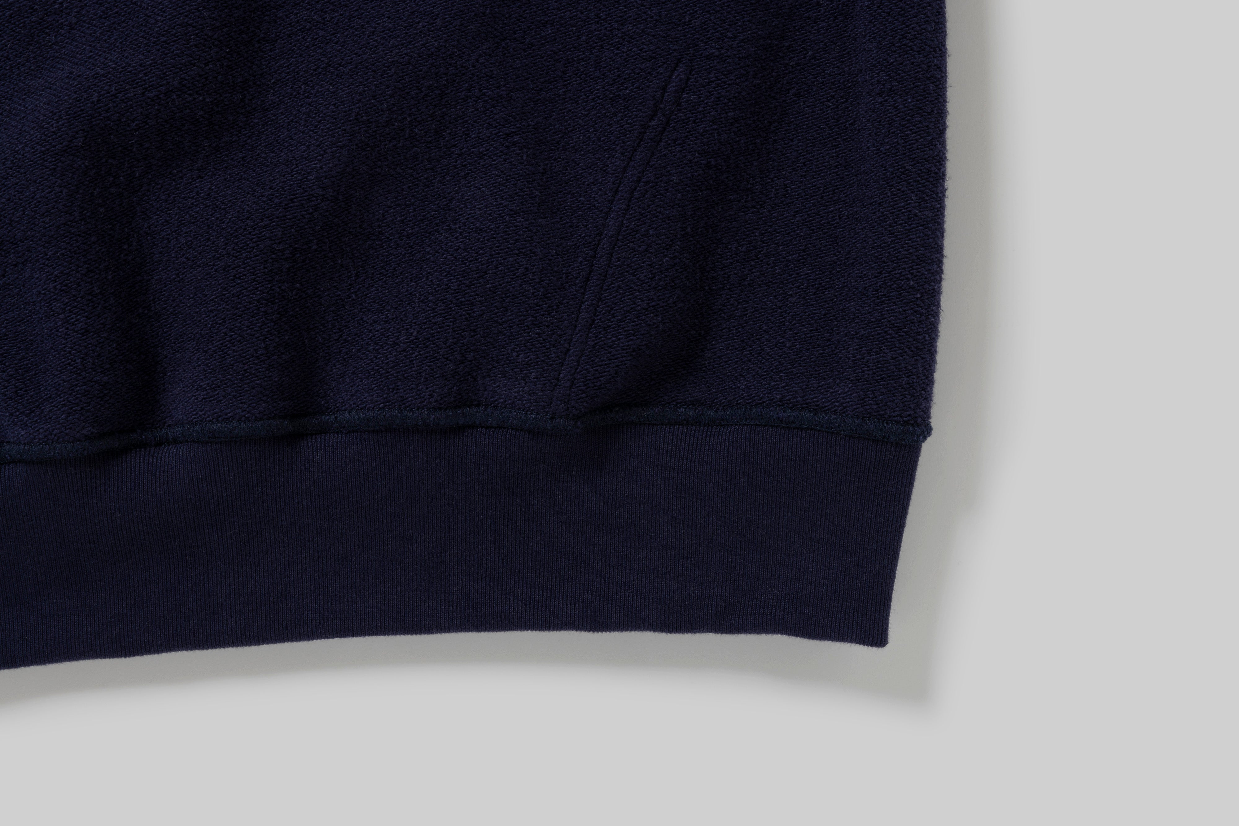 HOODED SWEATSHIRT NAVY – nevver